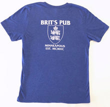 SuperBrit Adult Tee Back - Brit's Pub Logo