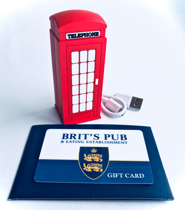 USB Power Bank and Gift Card Set